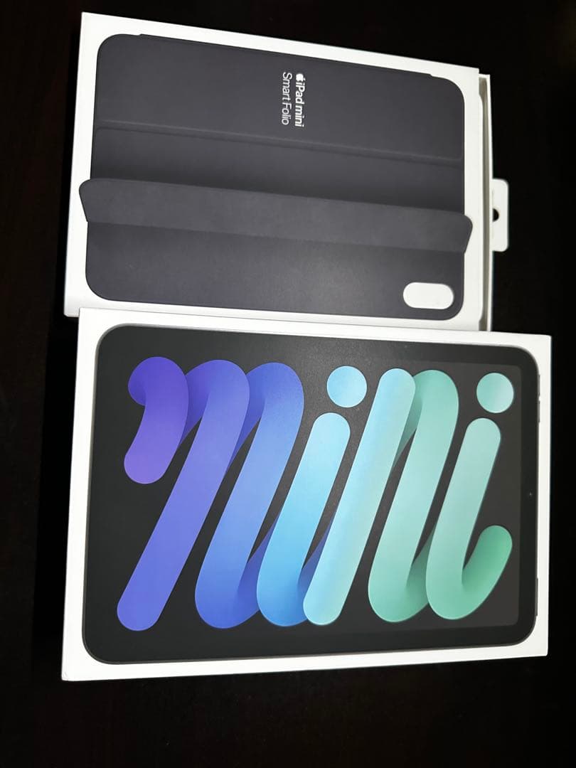 極美品 iPad mini 7 128GB Wi-Fi / 純正Folio付