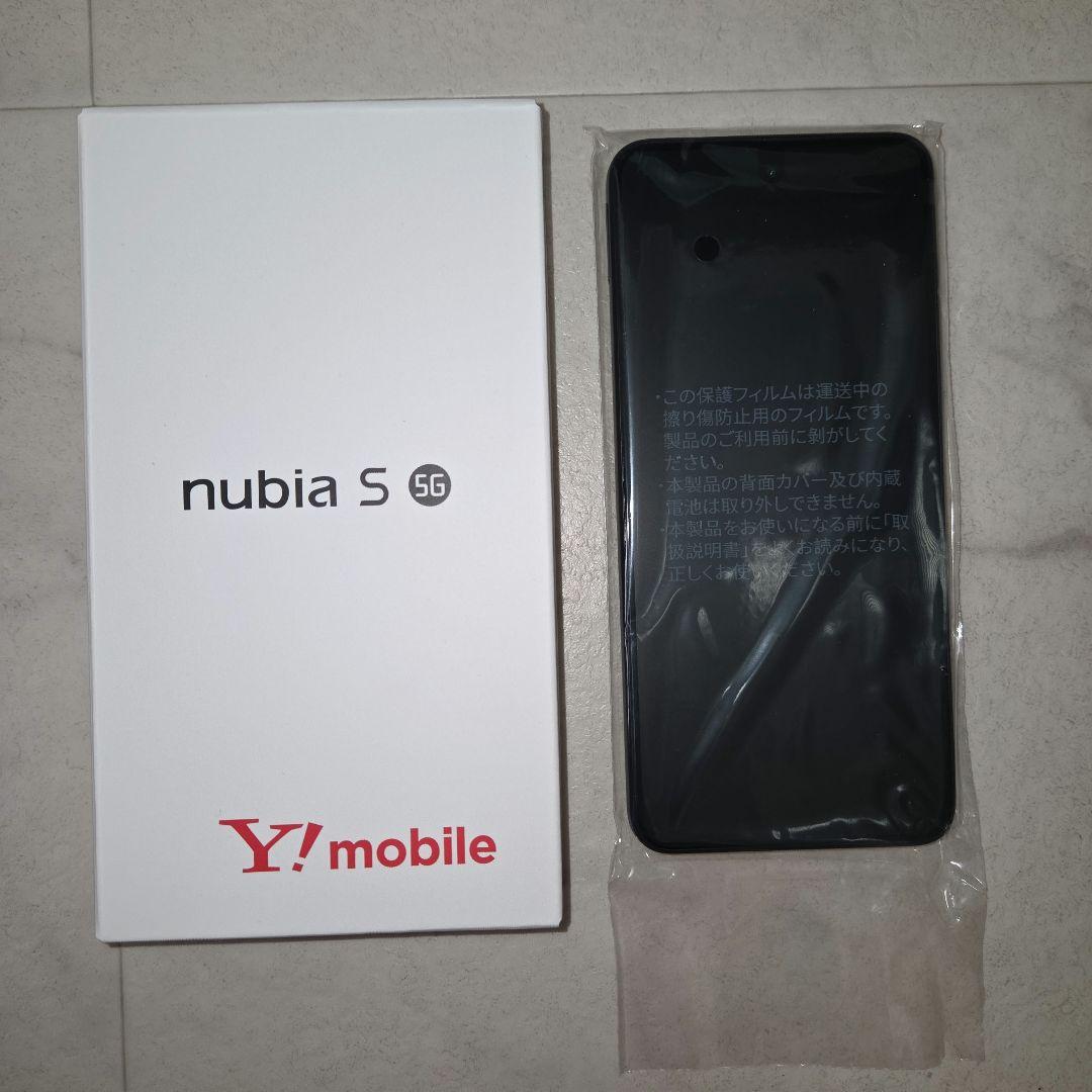 【新品未使用】nubia S 5G A403ZT ブラック