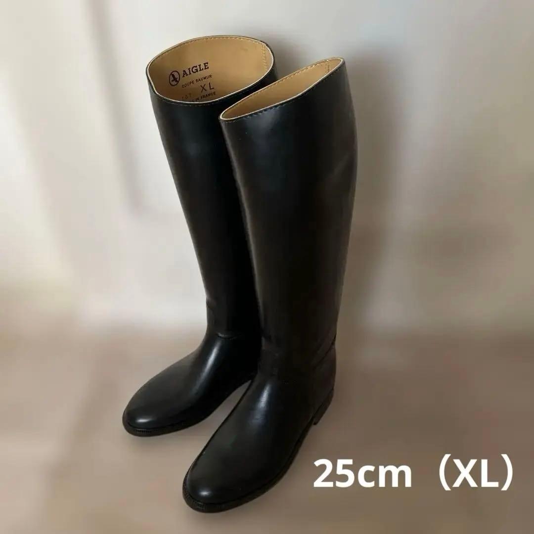 AIGLE COUPE SAUMUR XL レインブーツ　乗馬ブーツ