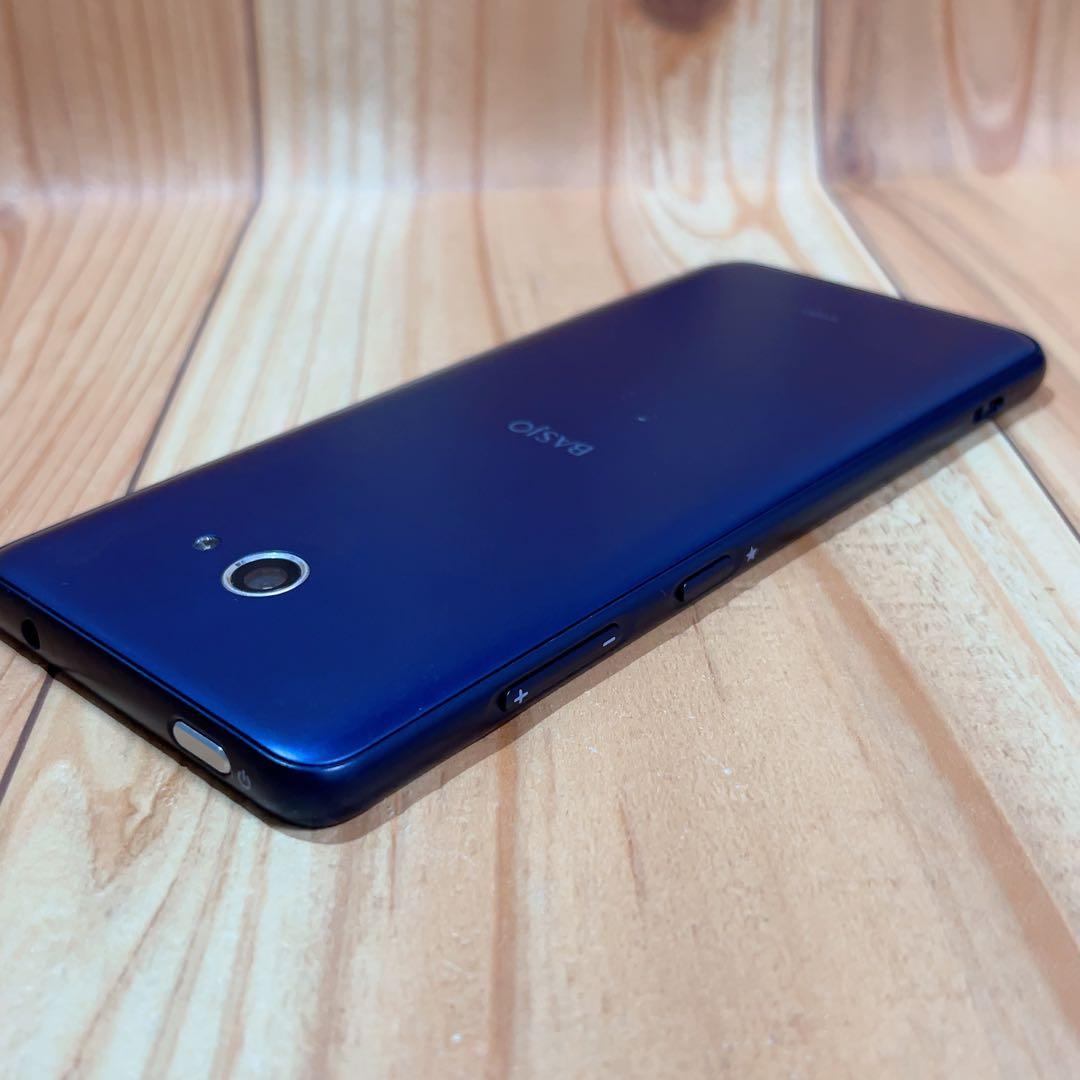 SIMフリー 本体 BASIO 4 KYV47 32 GB 107F ブルー