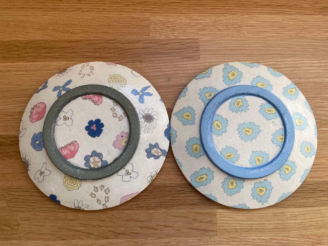 作家　田中ちあき　カップ　ソーサー　2つ