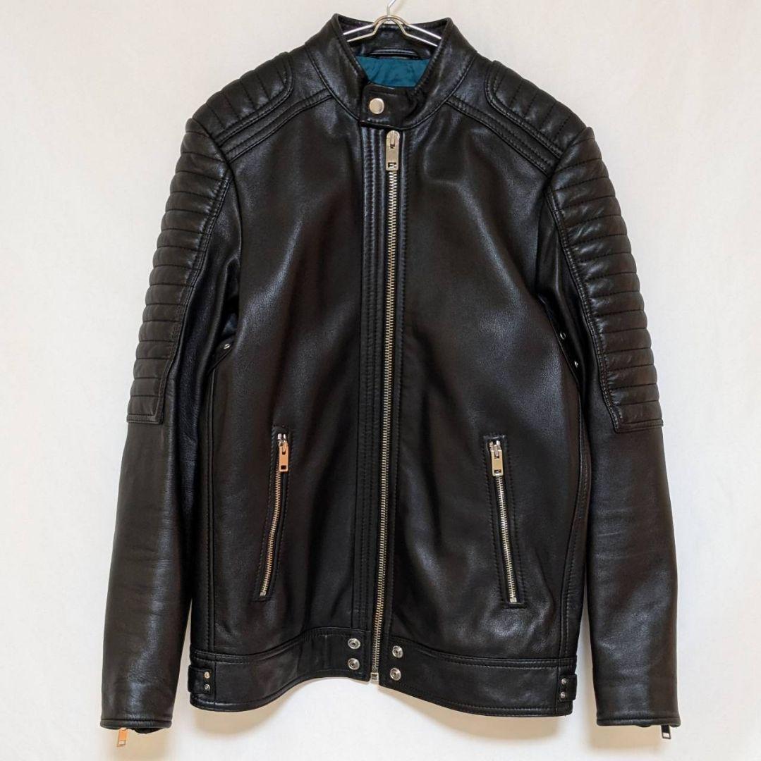 ✨美品✨ DIESEL L-SHIRO JACKET 羊革 ライダースジャケット