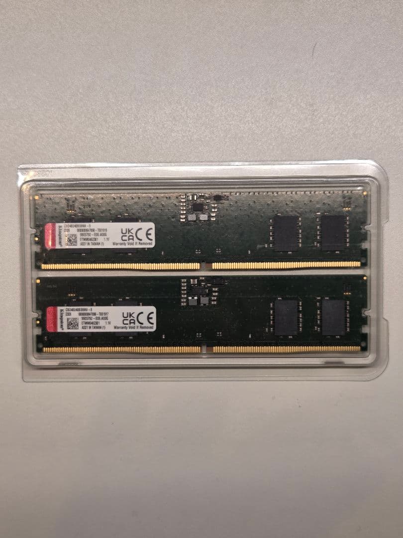 Kingston16GB(8GB×2) DDR5-4800