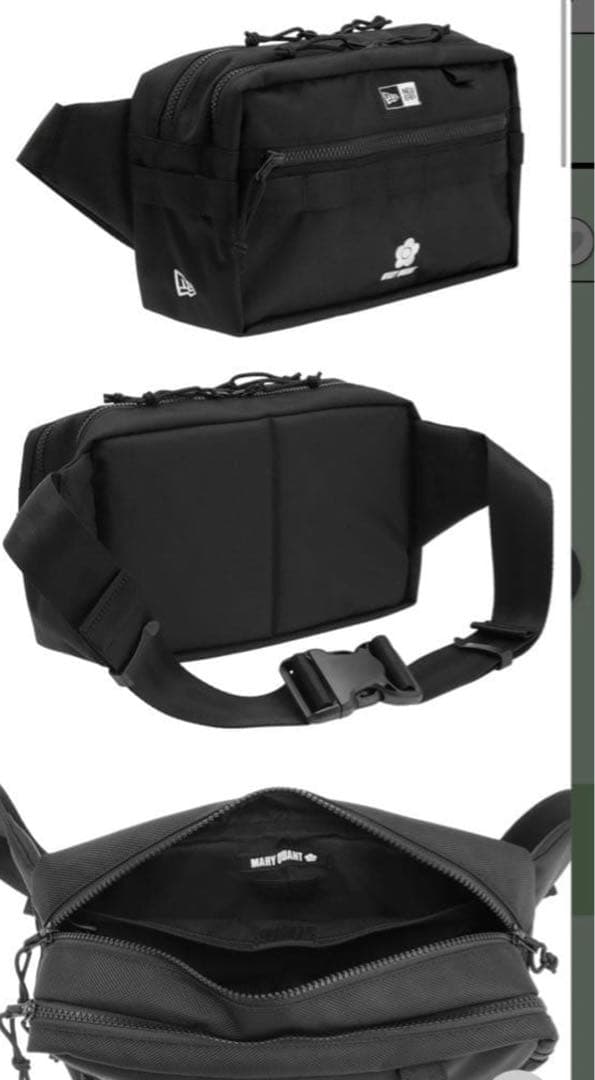 マリークワント ニューエラ　ボディバッグ　スクエア ボディバッグ