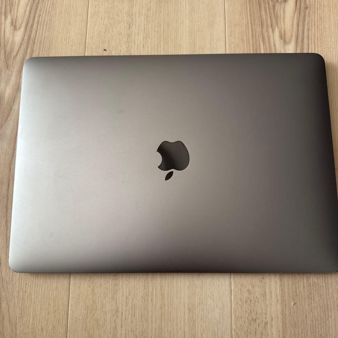 MacBook スペースグレー Appleロゴ付き