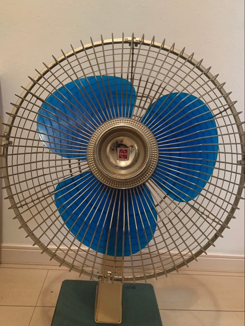 National F-30D1C ダブルオシレーション 青羽根 昭和レトロ扇風機