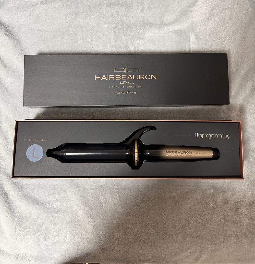 HAIRBEAURON 4D Plus L 34mmカールヘアアイロン
