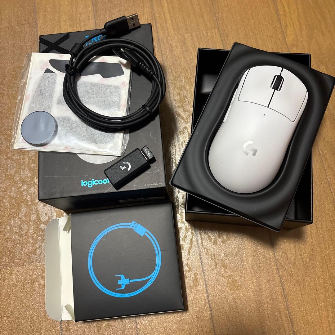 【美品】Logicool Gpro SuperLight ホワイト 【完品】