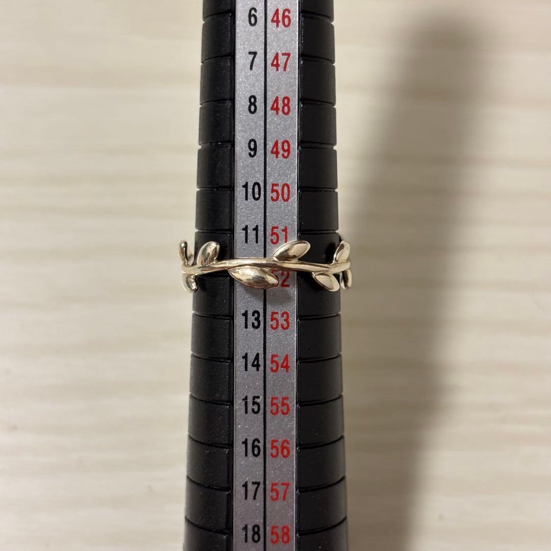 Tiffany ティファニー オリーブリング 指輪 リーフ sv925 12号