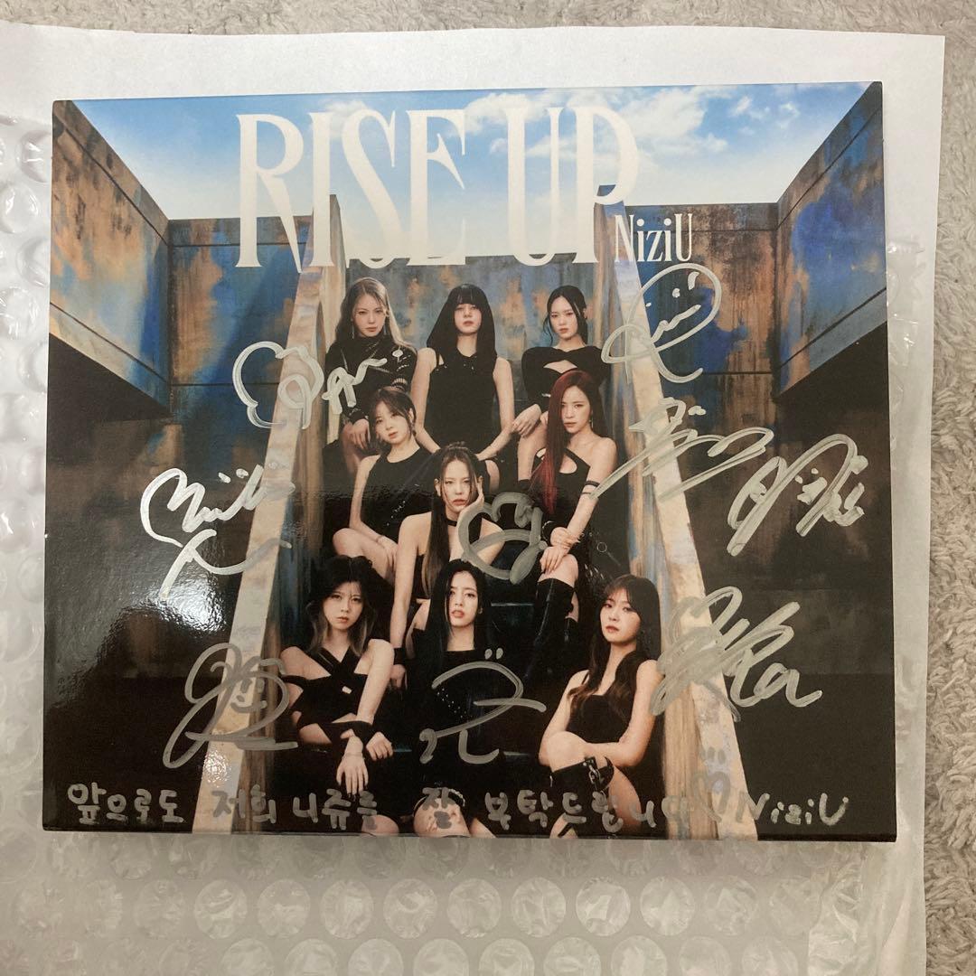 NiziU RISE UP サイン入り CD