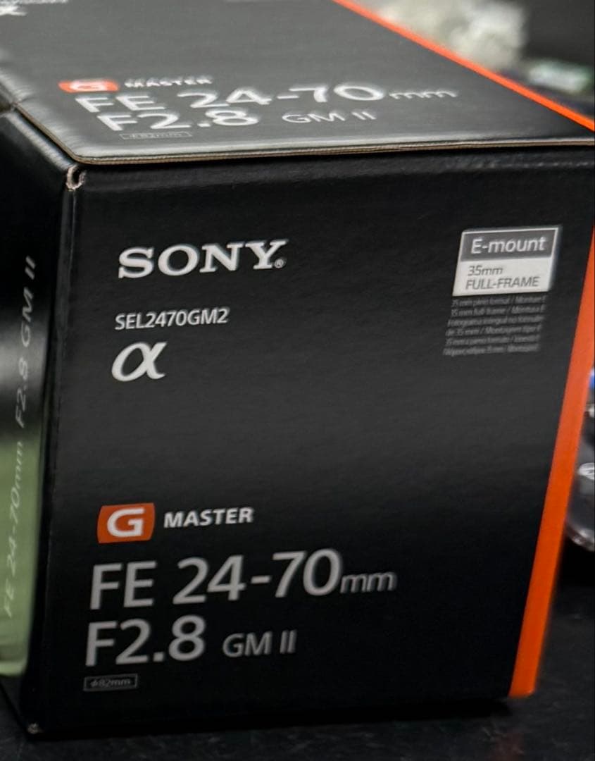 【ほぼ新品】FE 24-70mm F2.8 GM II SEL2470GM2