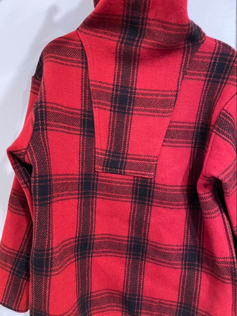 WAREHOUSE チェック　ウール　プルオーバー