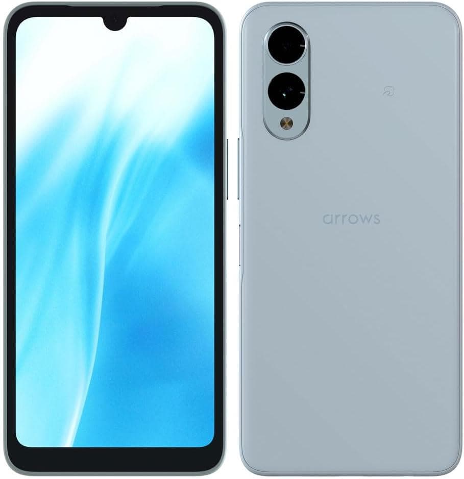 SIMフリー arrows We2 FCG02 ライトブルー AU スマホ