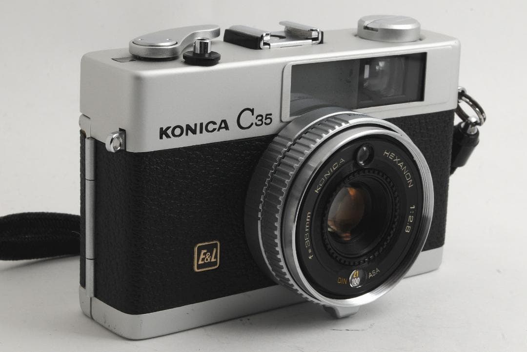 コニカ KONICA C35 E&L コンパクトカメラ かわいい