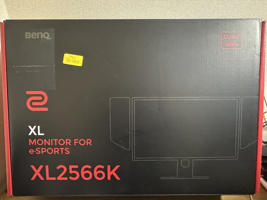 ディスプレイ・モニター本体 BenQ ZOWIE XL2566K 360Hz
