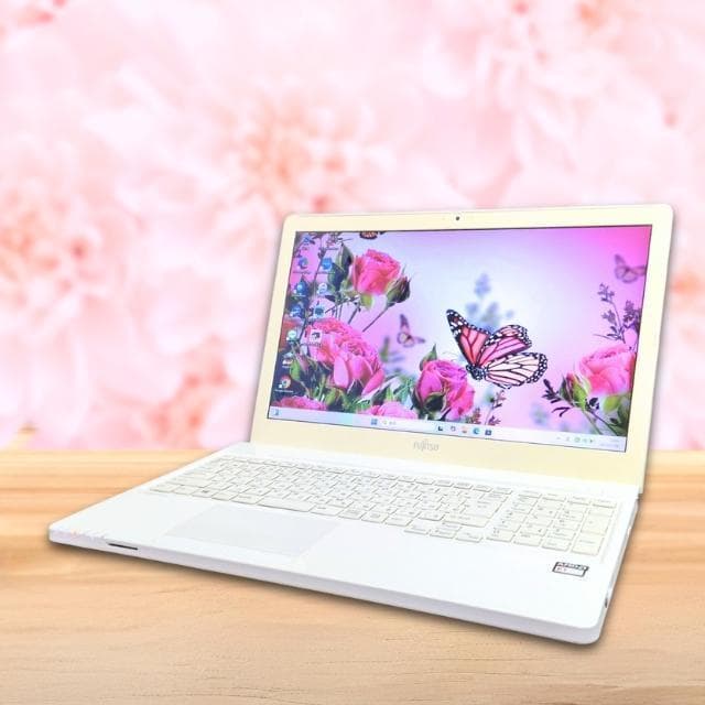 富士通 LIFEBOOK UH75/X ホワイト 15.6インチ