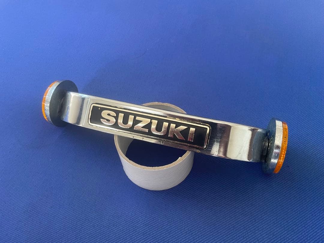 GS400 GS425 GT380 純正三ツ又エンブレムカバー　ステムカバー