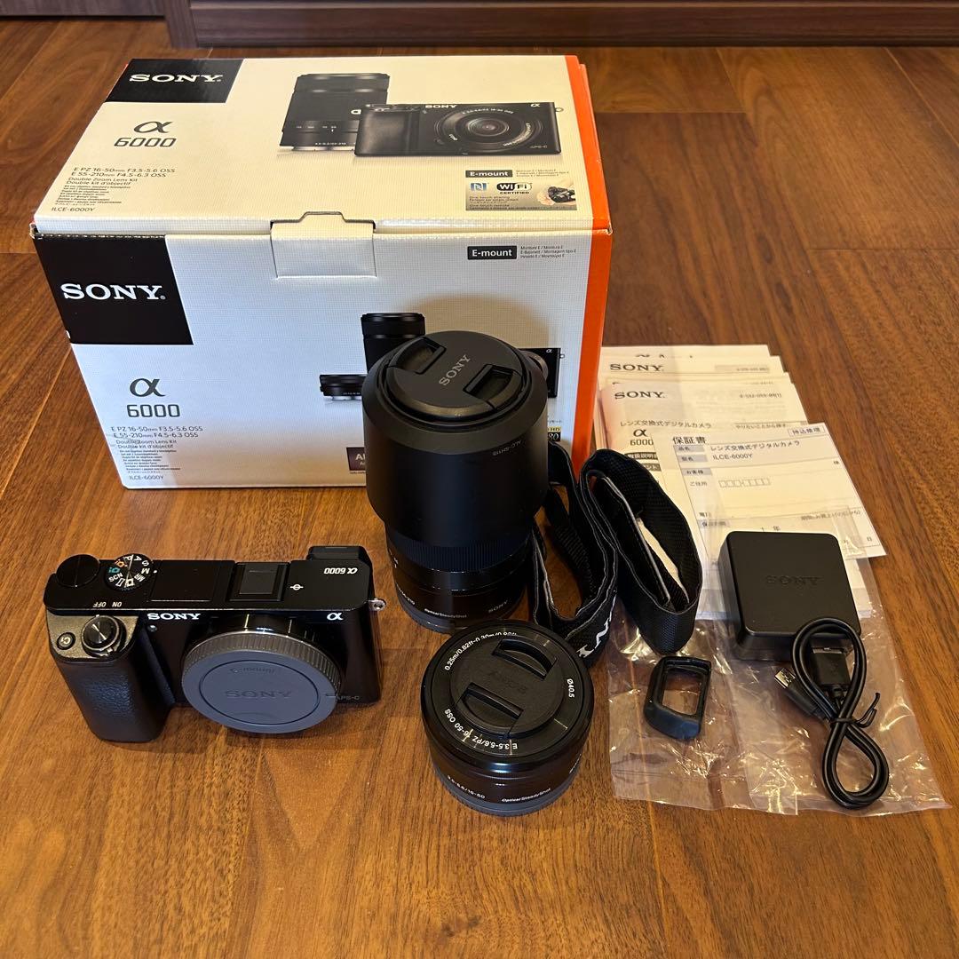 SONY α6000 ダブルズームレンズキット