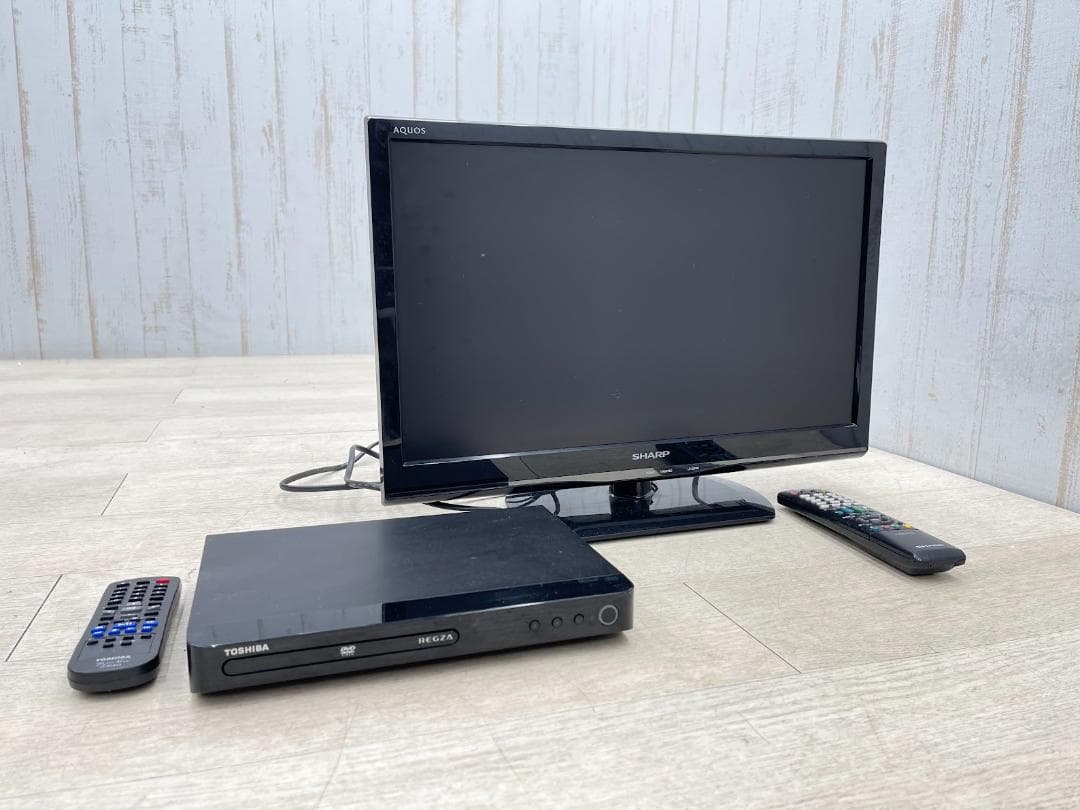 シャープ 液晶テレビ LC-22K90 東芝 DVDプレーヤー SD-410J