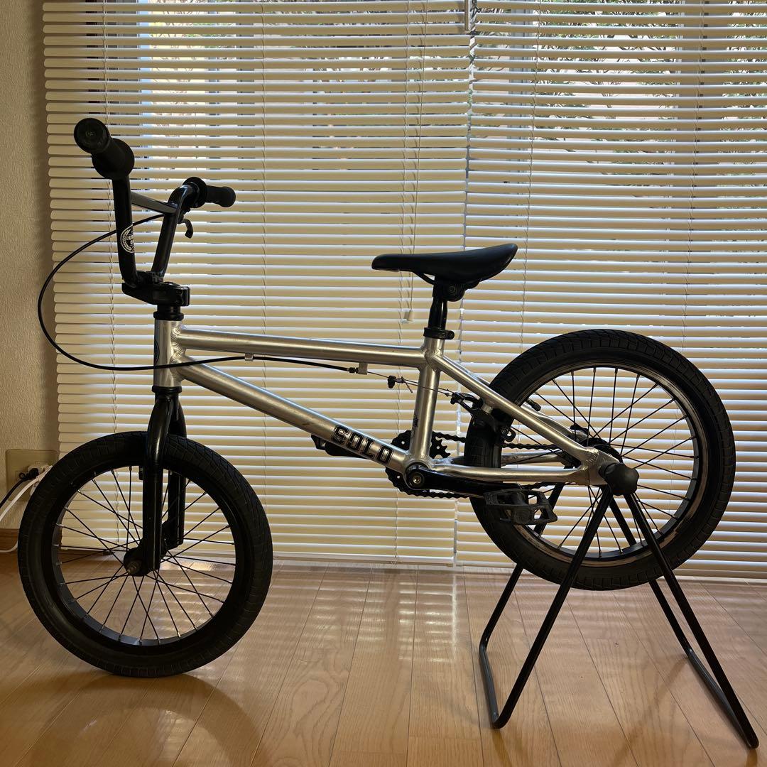 【E様】直接引渡し ダーカスワン BMX SOLO シルバー 16インチ