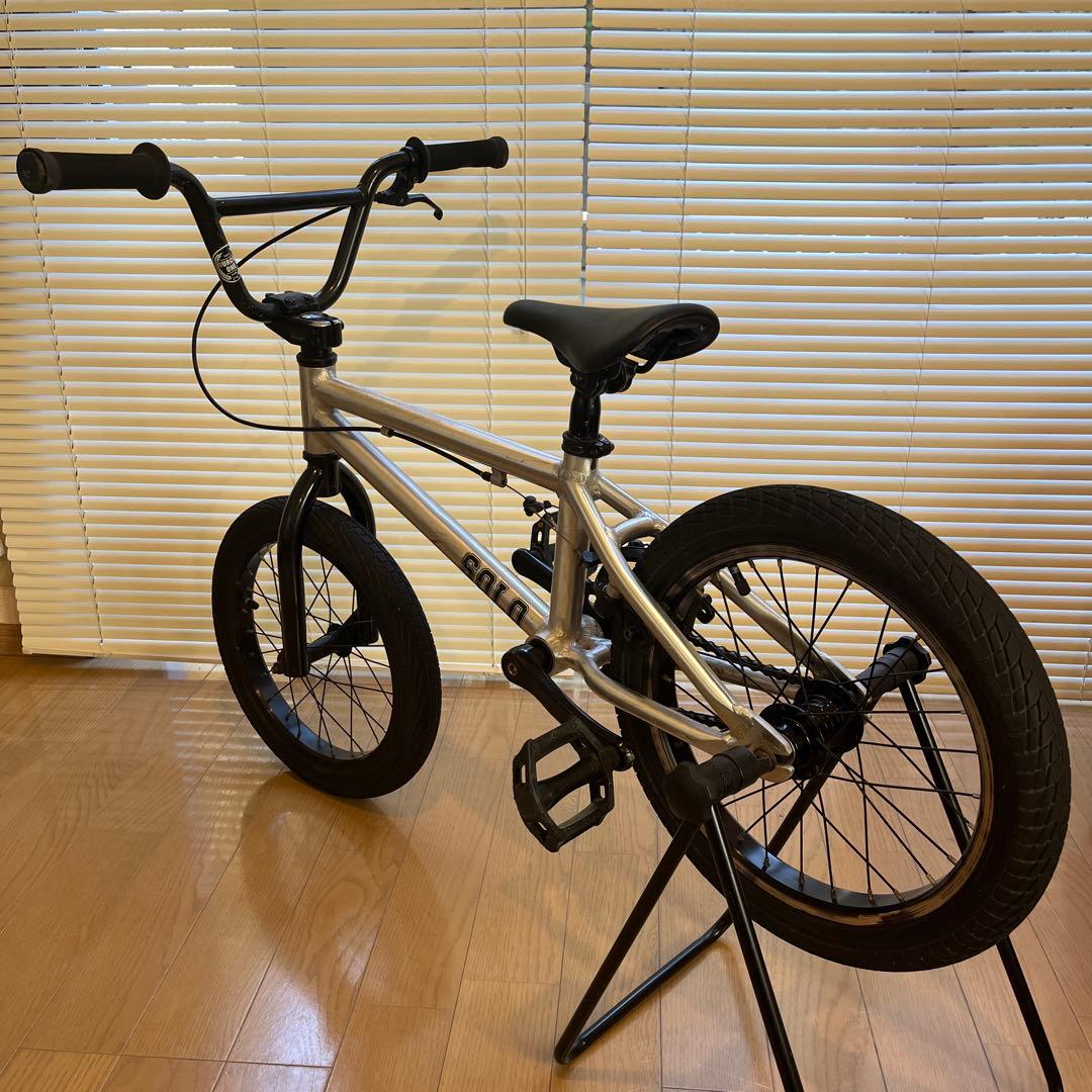 【E様】直接引渡し ダーカスワン BMX SOLO シルバー 16インチ