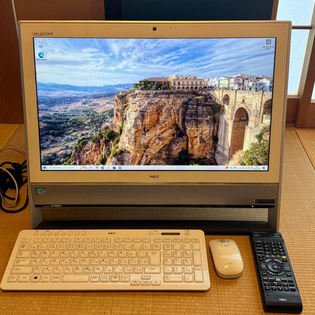 NEC Valuestar デスクトップPC テレビ機能搭載VN770JS1YW