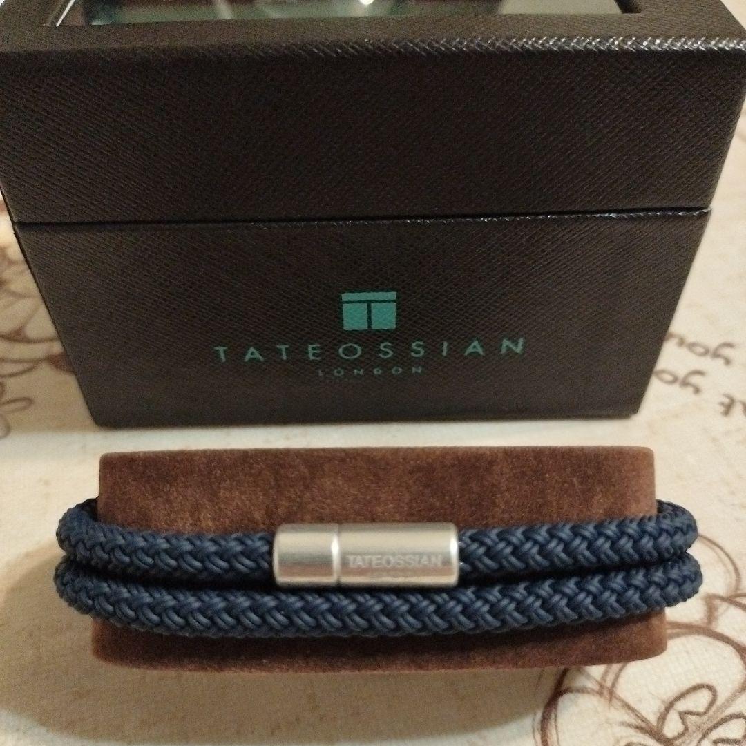 TATEOSSIAN ネイビー ブレスレット