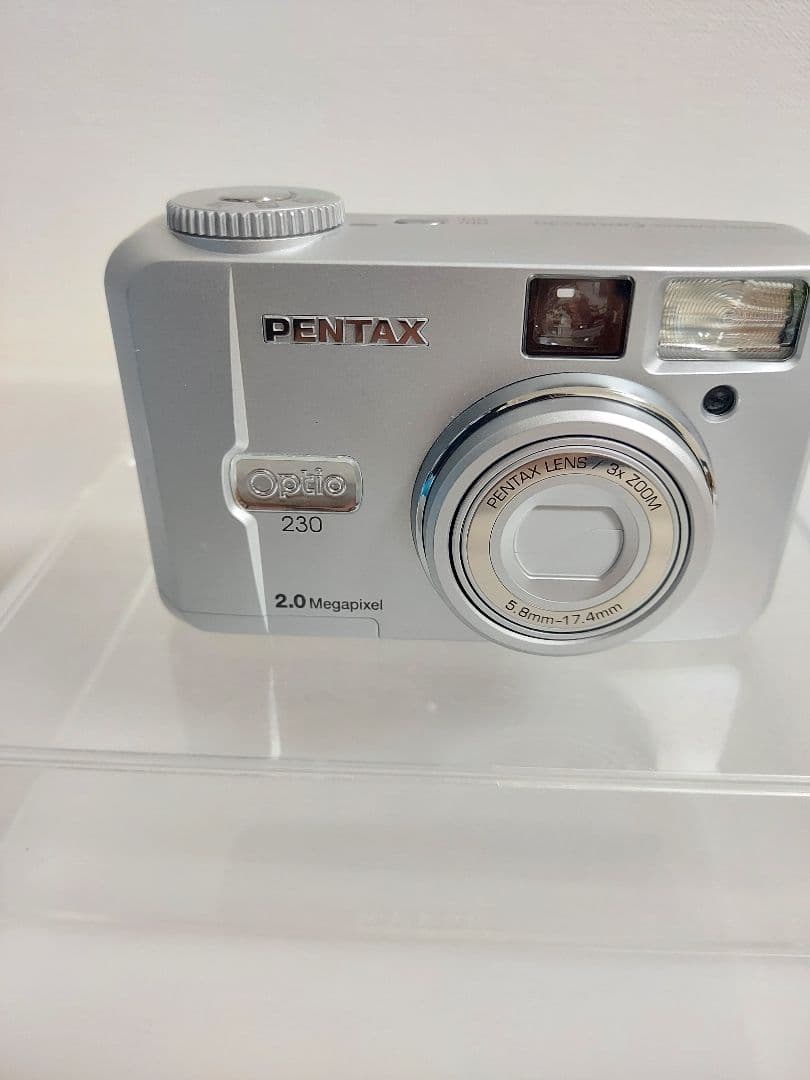 PENTAX Optio230 デジカメ スマホ転送OK 自撮り