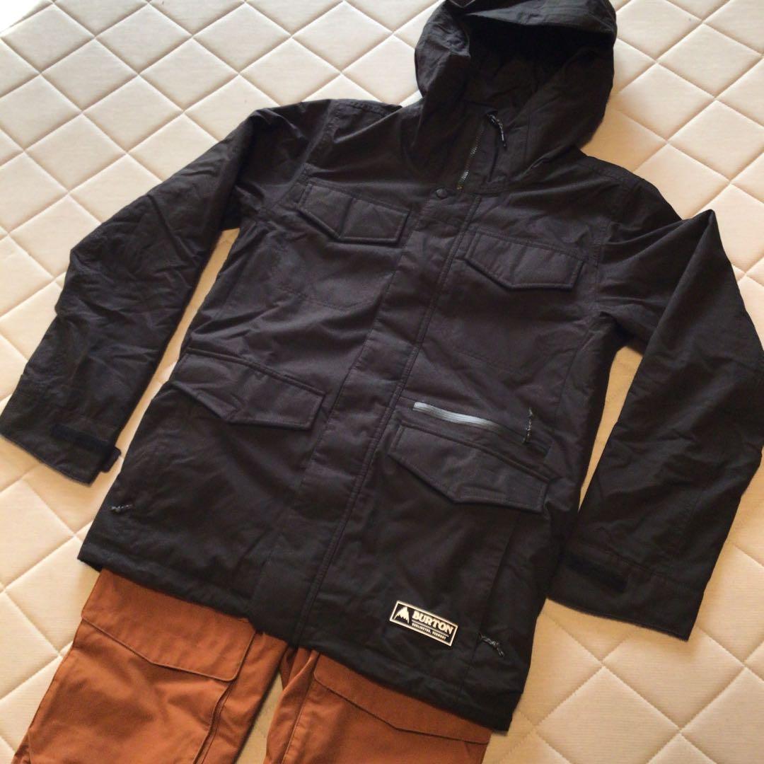 【美品】バートン/Burton スキー/スノーボードウェア 上下 メンズ S