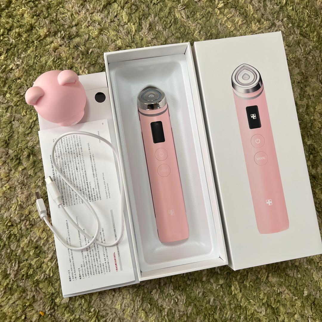 medicubeピンク 美顔器 USB充電