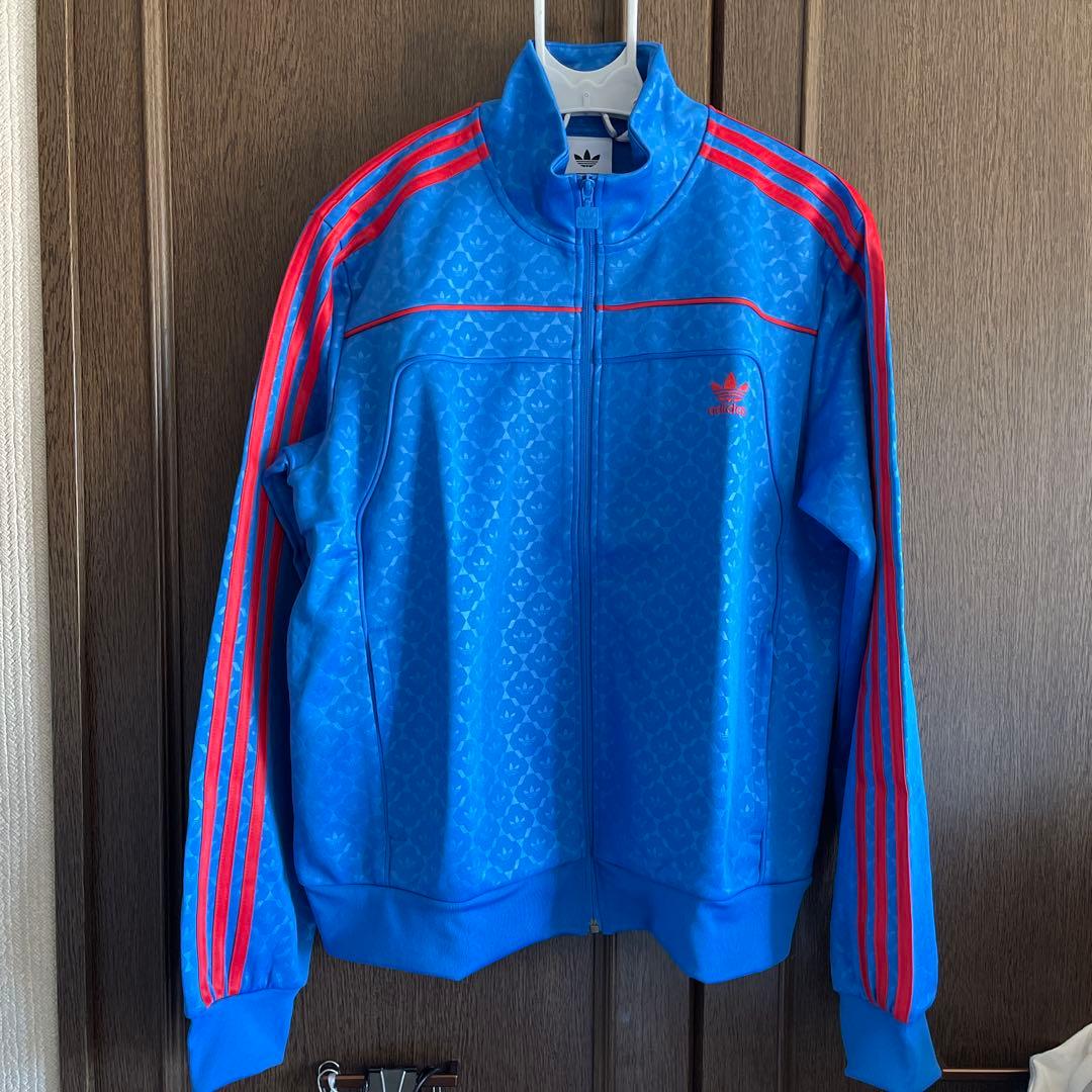 新品タグ付き　adidas M20328 ジャージジャケット XL ブルー