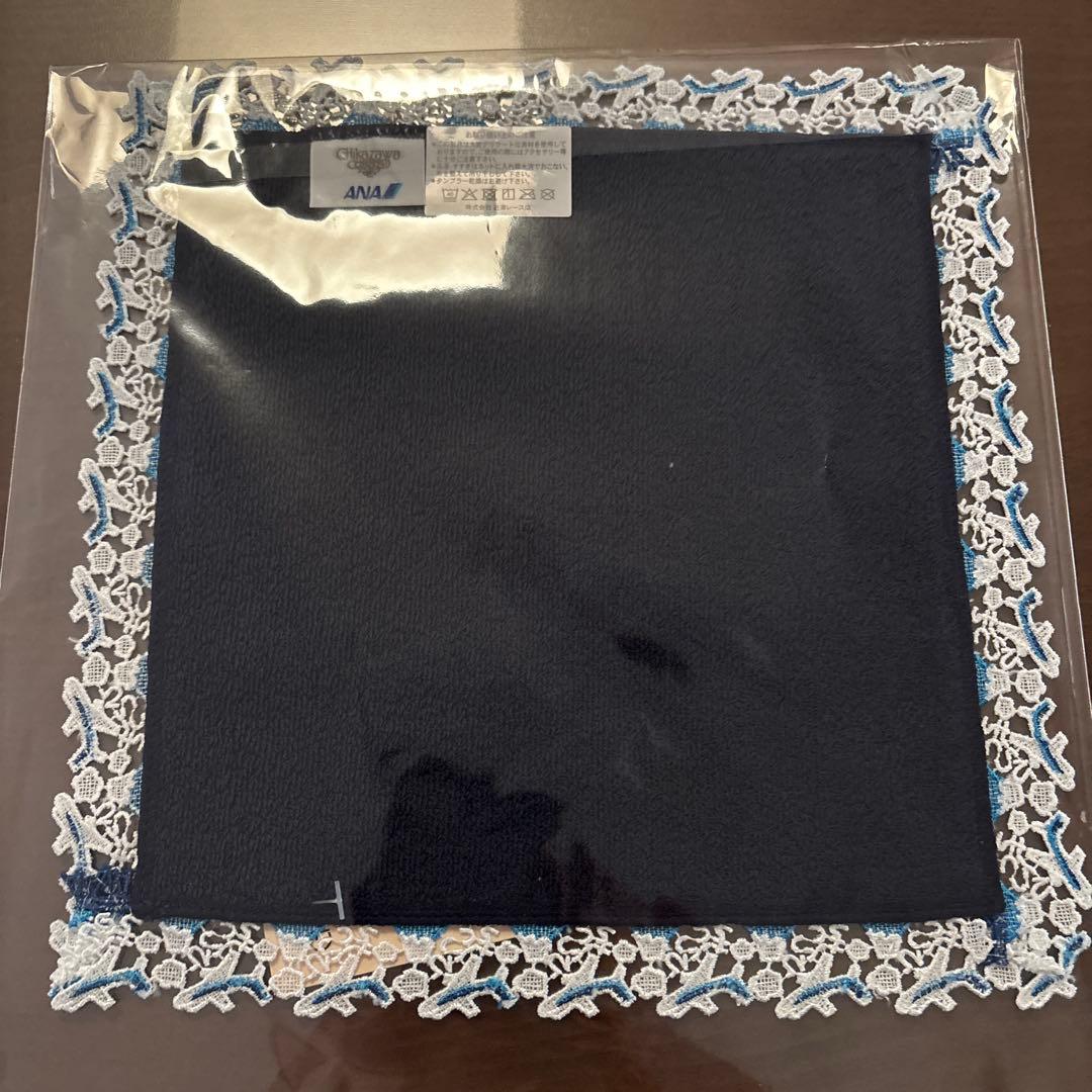 ＜ANAオリジナル＞近沢レース店 for ANA　タオルハンカチ　４色