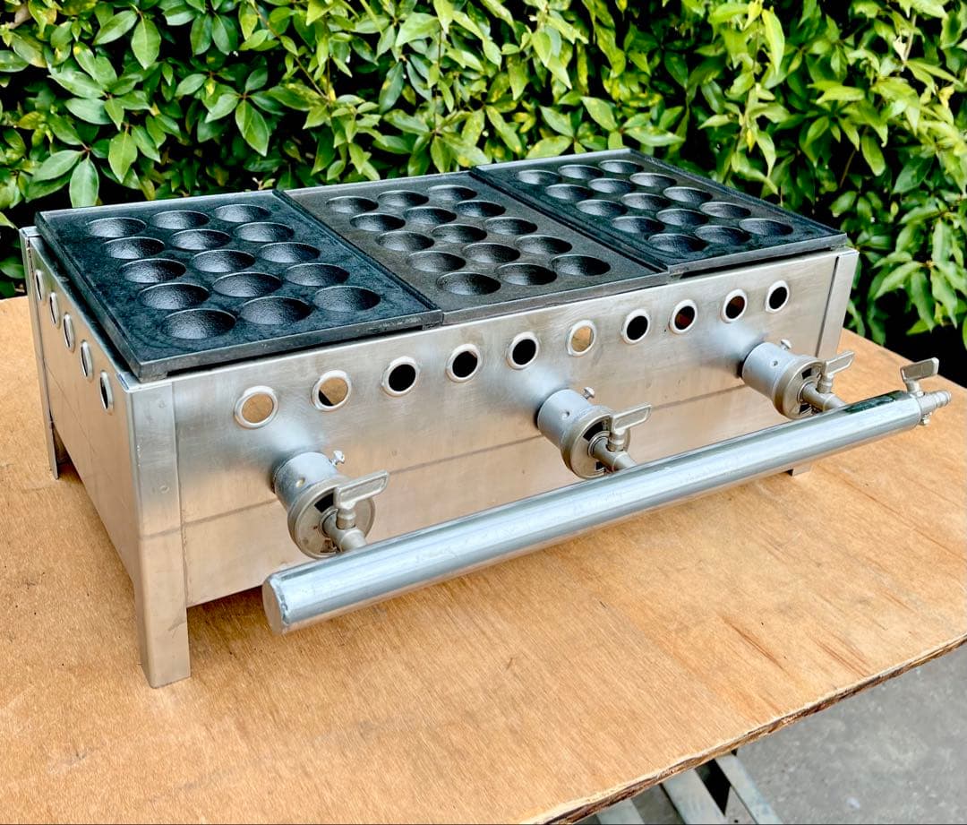 業務用たこ焼き器　プロパンガス用