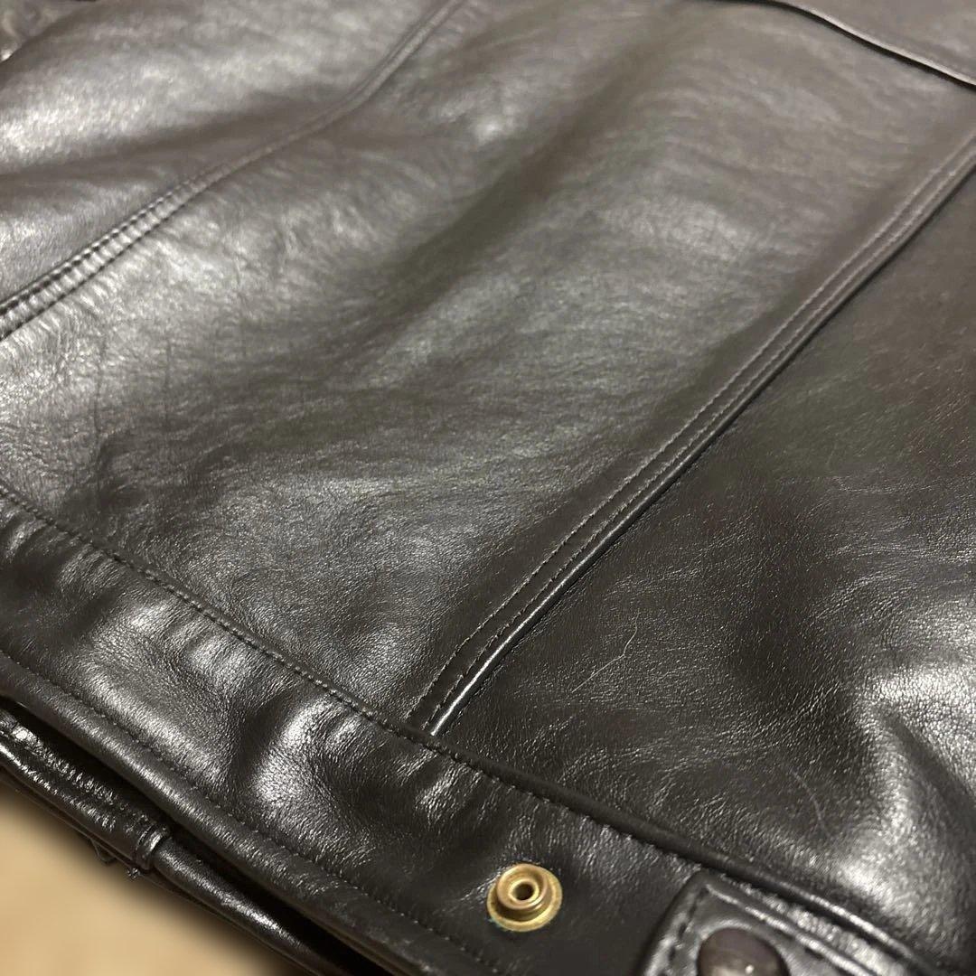 38inch VANSON バンソン DJLE ライダースジャケット　アメリカ製