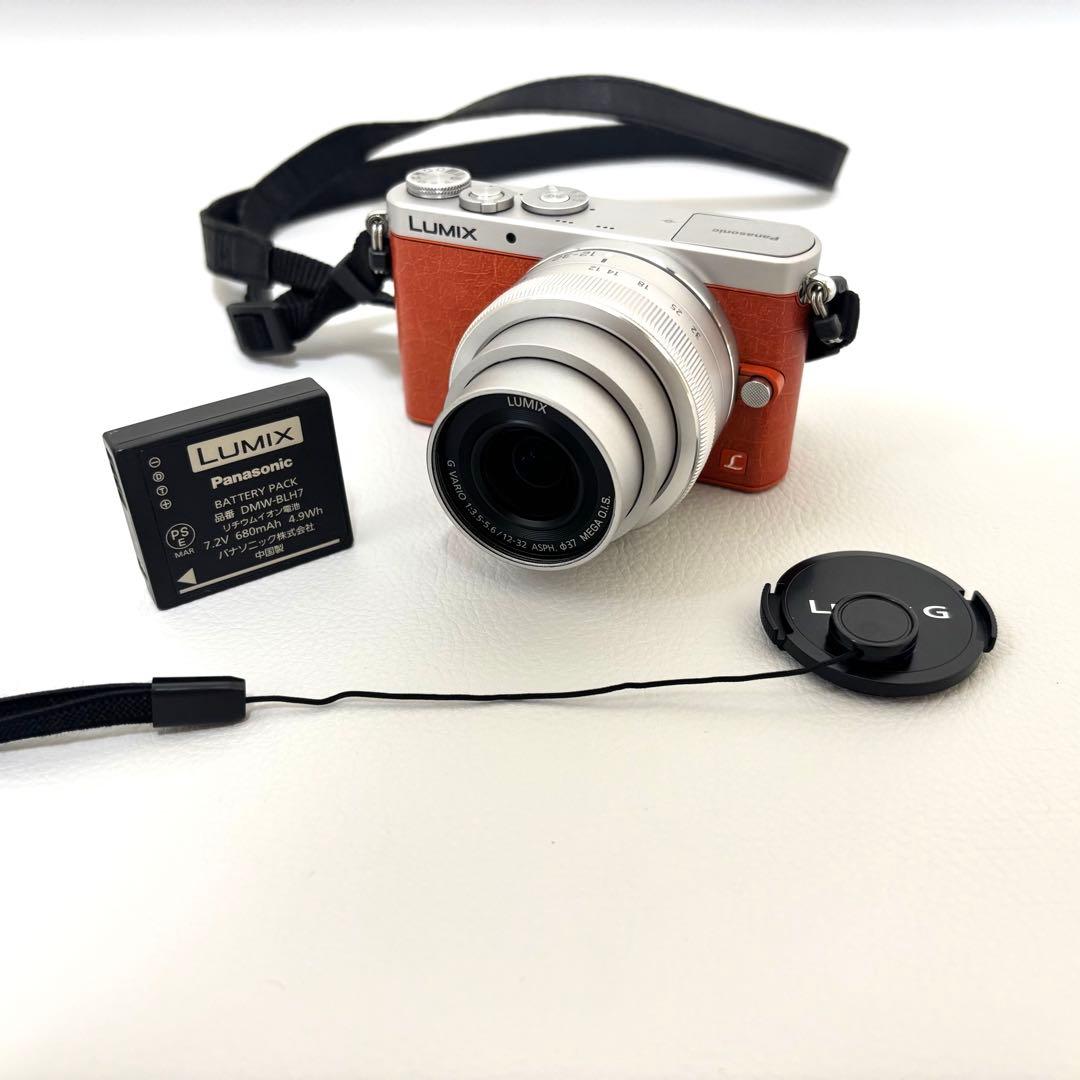 【美品】Panasonic LUMIX DMC-GM1 オレンジ Wi-Fi
