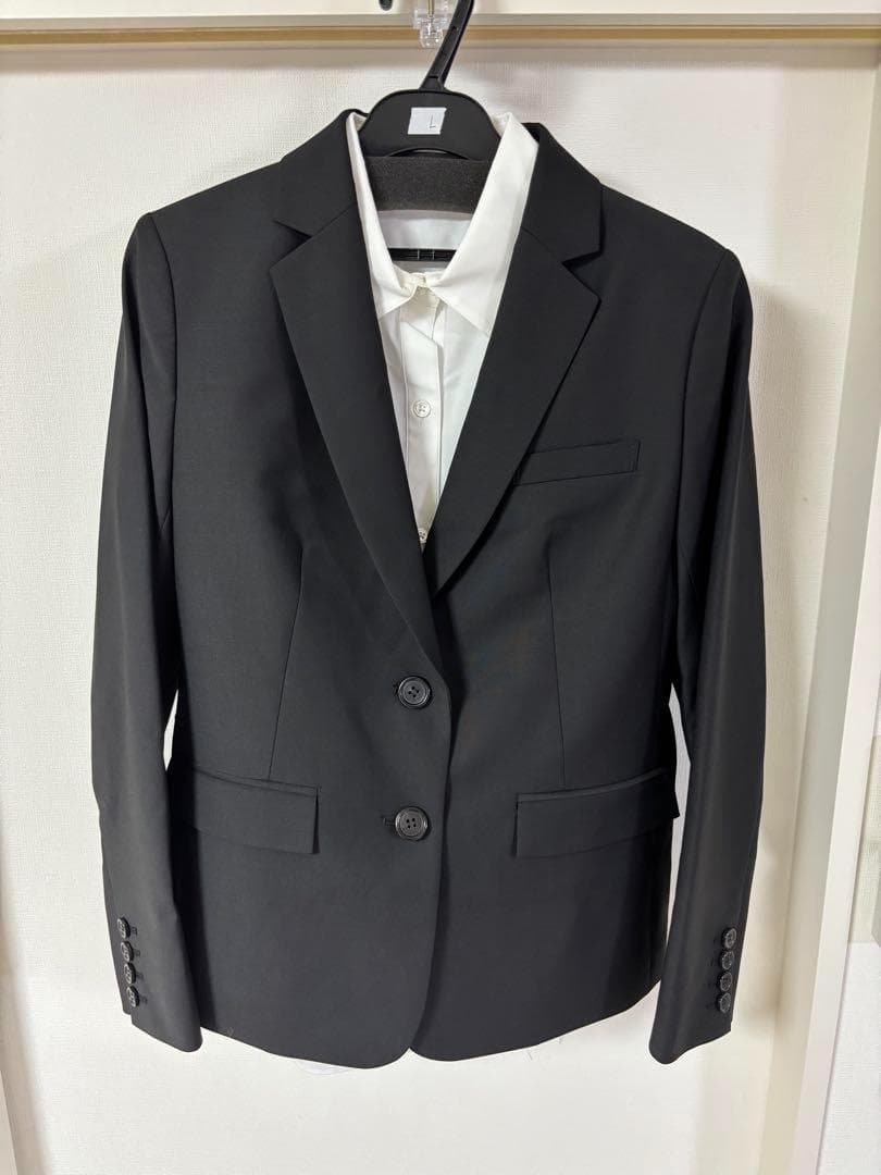 新品89100円相当　アンタイトル　24SS ジャケット　パンツ　スーツ3点　L