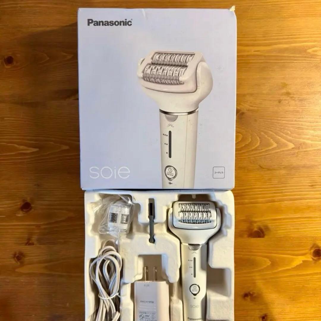 【使用1回のみ】Panasonic soie ソイエ 脱毛器 ES-EY4A-W