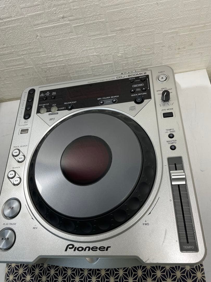 pioneer dj パイオニア　CDJ-800mk2 レンズメンテナンス