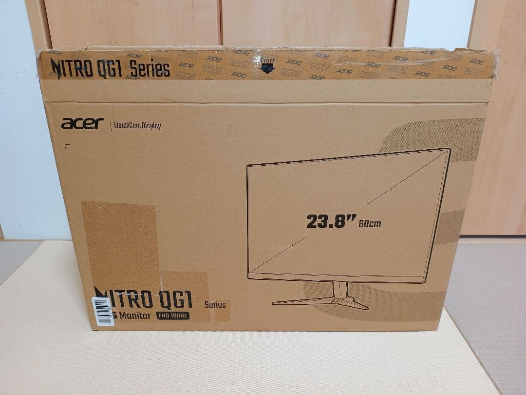 100Hz 1ms 23.8インチ フルHDAcerゲーミングモニター2024年