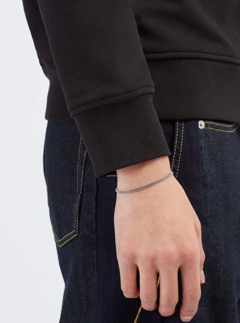 K*m様 【美品】トムウッド Curb Chain M ブレスレット