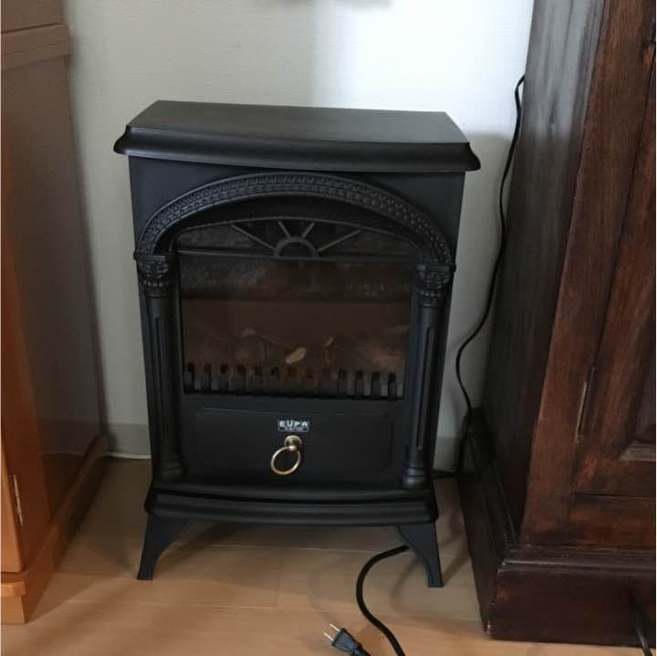 暖炉型温風ヒーター 中古