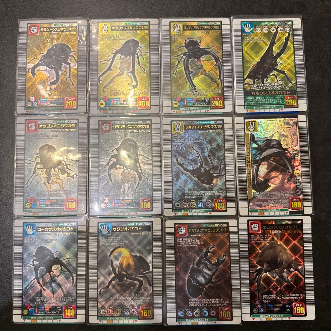 ムシキングカード　セット