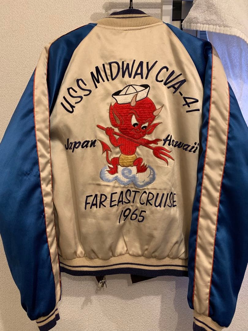 激レア　テーラー東洋　スカジャン　スーベニアジャケット　デビル　ドラゴン