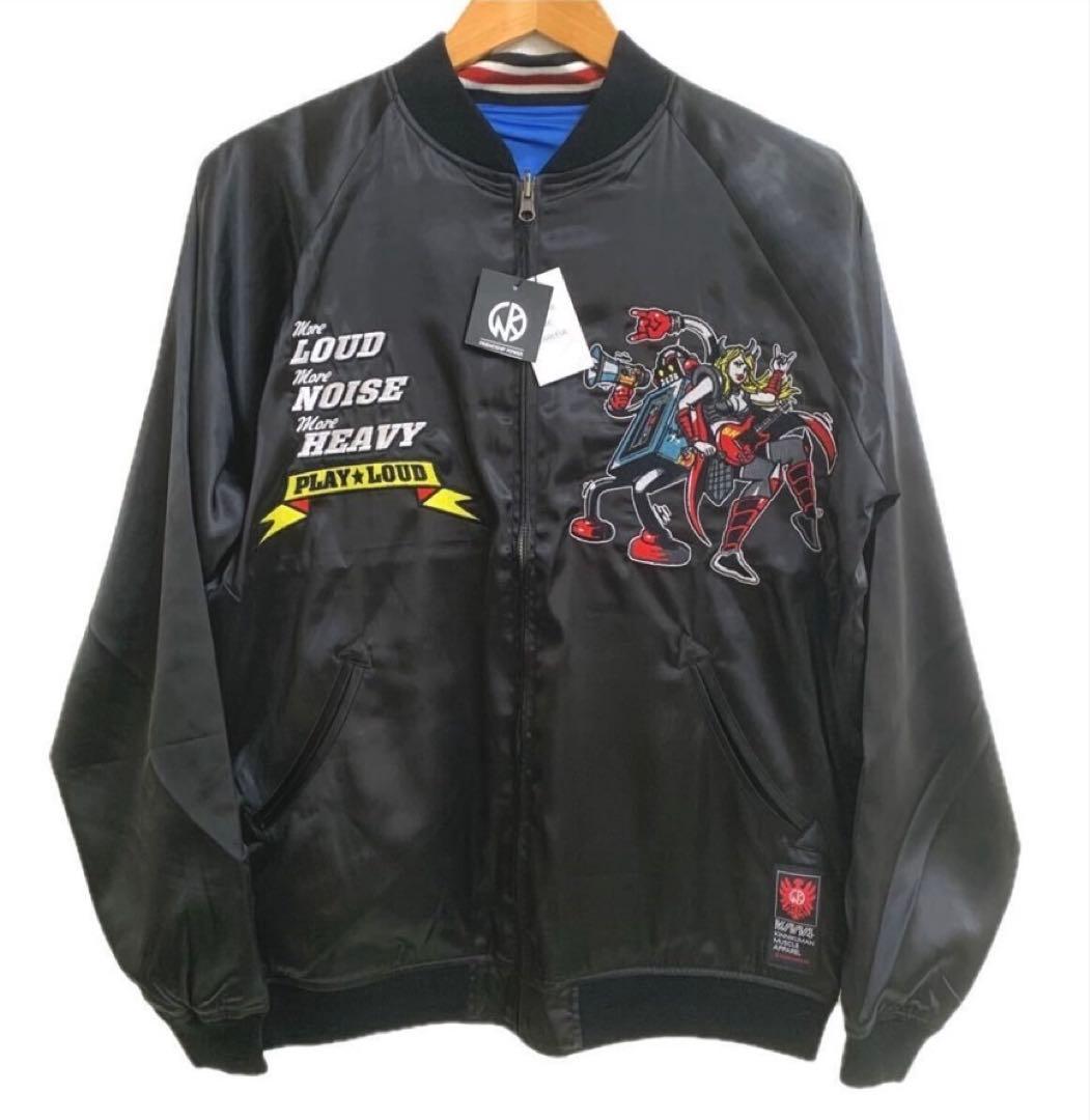 新品未使用 キン肉マン スカジャン XLサイズ リバーシブル ステカセキング