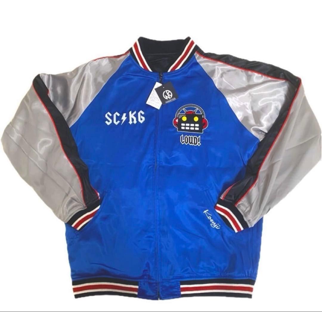 新品未使用 キン肉マン スカジャン XLサイズ リバーシブル ステカセキング