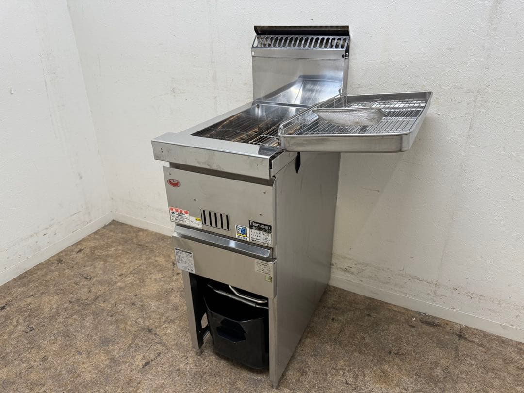マルゼン　業務用　ガスフライヤー　涼厨　都市ガス　厨房　飲食店　MGF-C13J