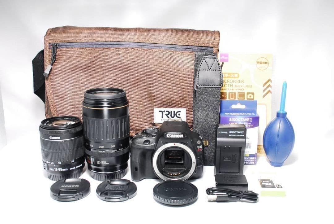 ⭐️超豪華‼️高性能&超望遠⭐️Canon Kiss X7一眼レフカメラ バッグ