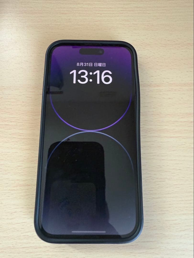 iPhone14proディープパープル　　割れなし　修理履歴なし