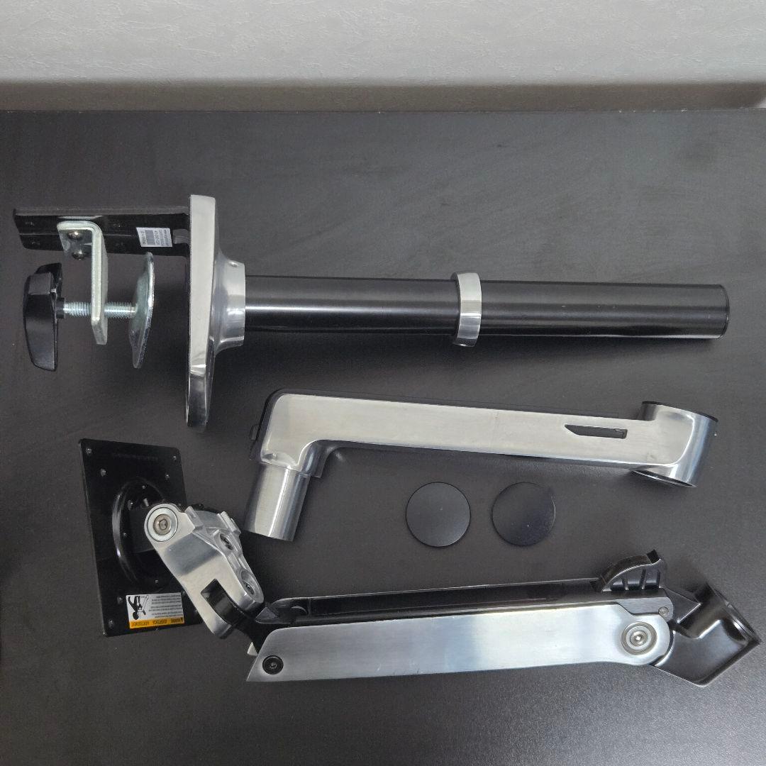 ERGOTRON LX モニターアーム デスクマウント ロングポール シルバー