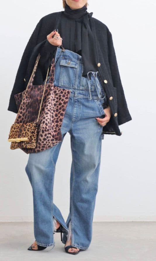 未使用　L’Appartement DENIM OVER ALL　34